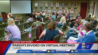 Carmel parents sound off on support or frustration as school board makes meetings virtual