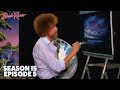 Bob Ross - Hidden Winter Moon Oval (Season 15 Episode 5)