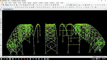 csi sap2000 v18 steel design factory building 3