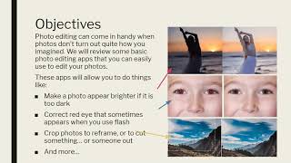 Taking, Editing and Sharing Pictures Taking, Editing and Sharing Pictures