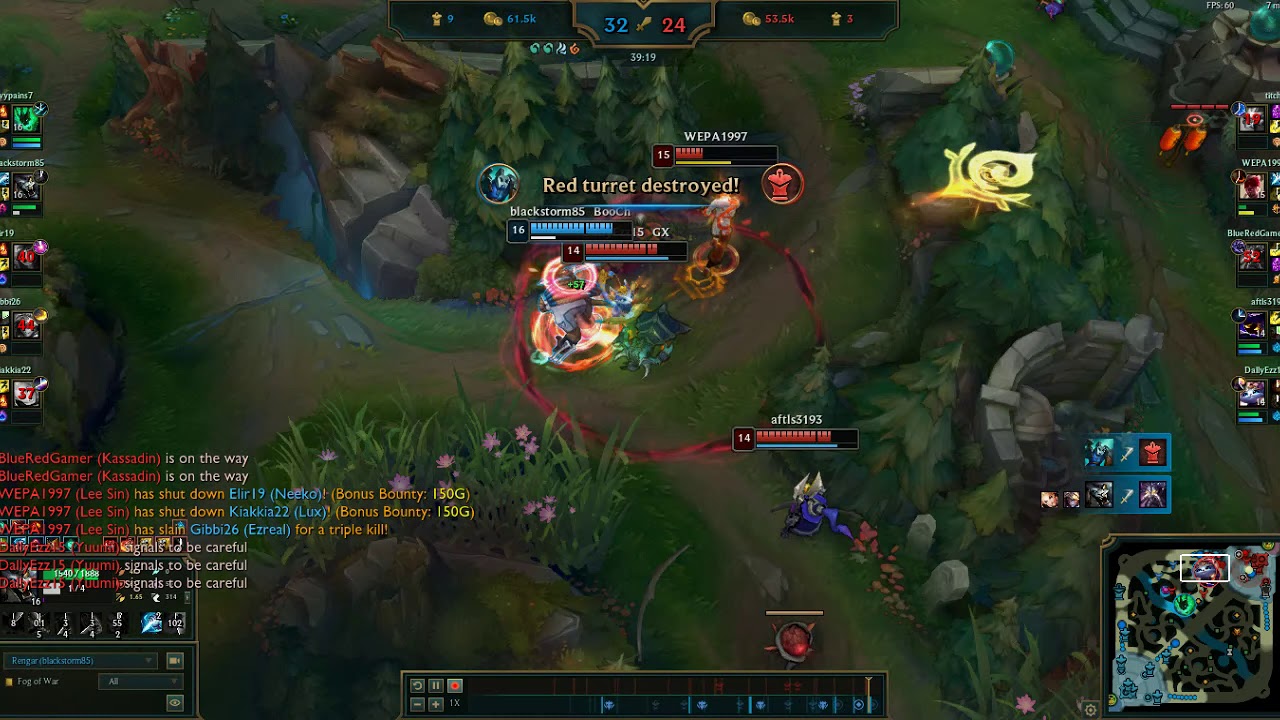 Ocean Soul Rengar Rengar fed + ocean drake = 1v4 - YouTube