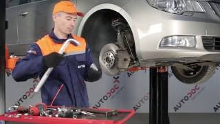 Kā mainīt Amortizatora statnes balsts SKODA SUPERB (3T4) - rokasgrāmata