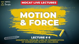 MDCAT Physics Live Lecture - Unit#2 Motion & Force Lecture#6