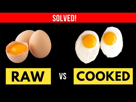 Video: Which Eggs Are Healthier: Boiled Or Raw