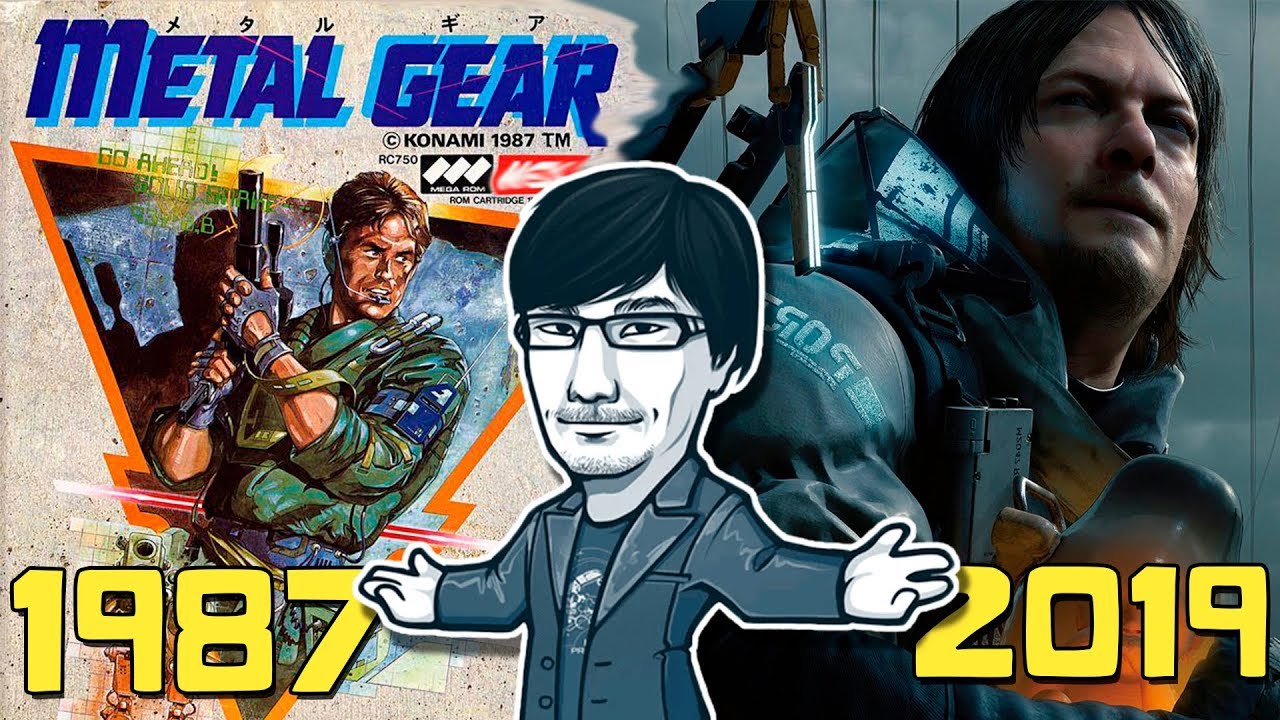 Evolution of Hideo Kojima Games (1987 -2019) 