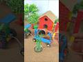 diy tractor machine making mini house science project | tractor wala video #shorts #ytshorts