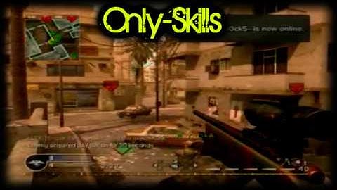 ..:: OnLy-SkiLLs ::.. My First Call Of Duty 4 Montage ( No Scope )