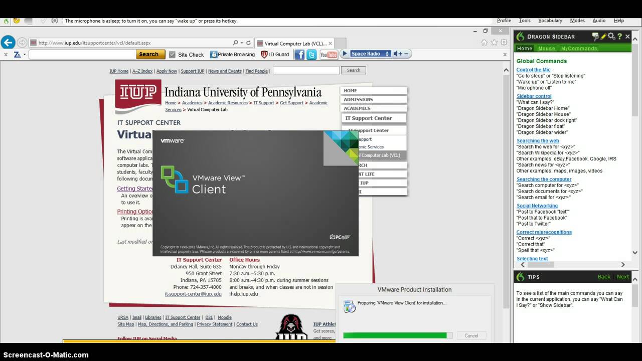 IUP Virtual Computer Lab Tutorial - YouTube