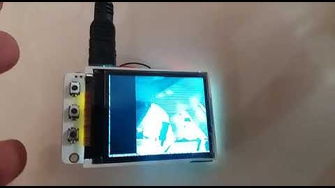 ESP32 CAM AND  LIVE STREAM ON TFT SCREEN