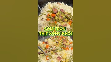 Bạn có thích món cơm trộn thịt xông khói không?