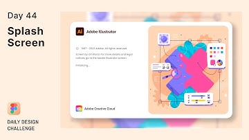Daily UI Design Challenge | Day 44 | Splash Screen Design | Figma Tutorial