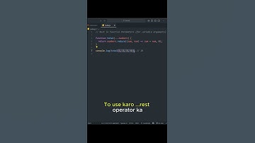 🔥 Master the Power of ...rest in JS Functions in 15s! #shorts #short #javascript #viral