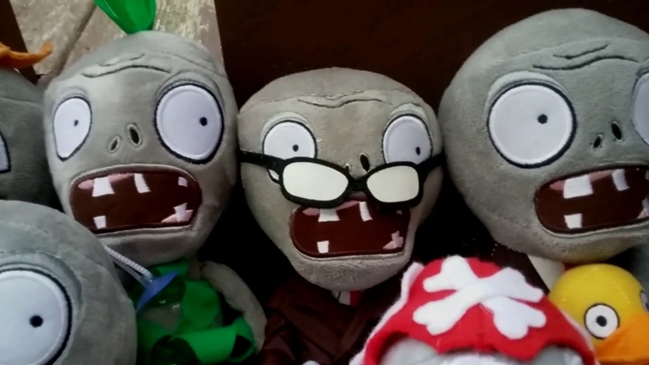 plants vs zombies walnut plush