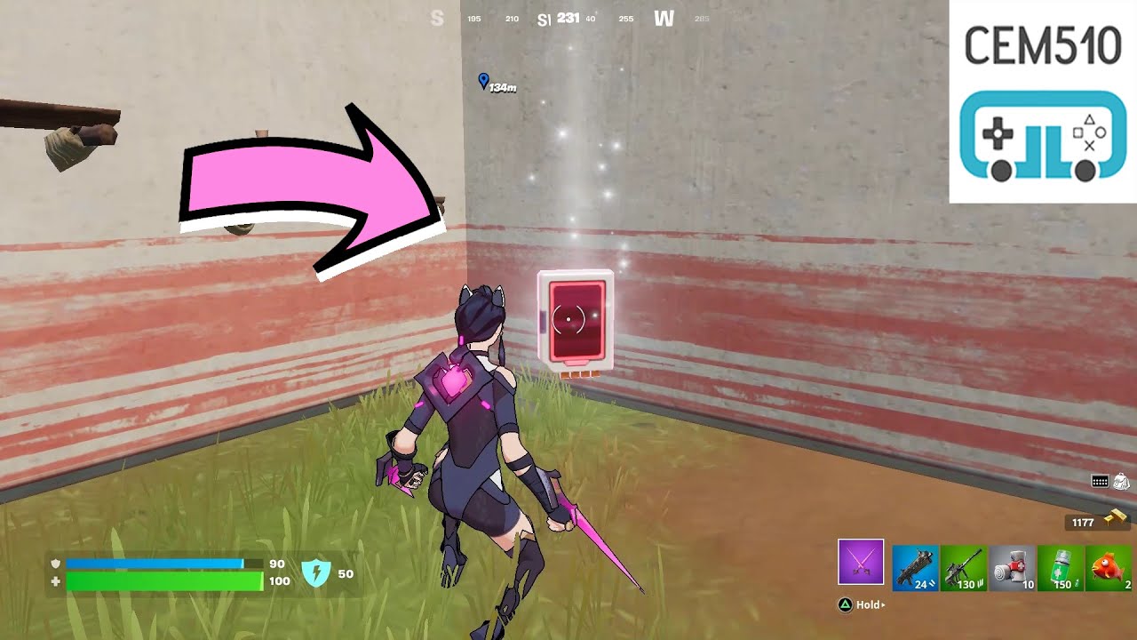 Collect Omni Chips at Sanctuary Fortnite Omni Sword Quests YouTube