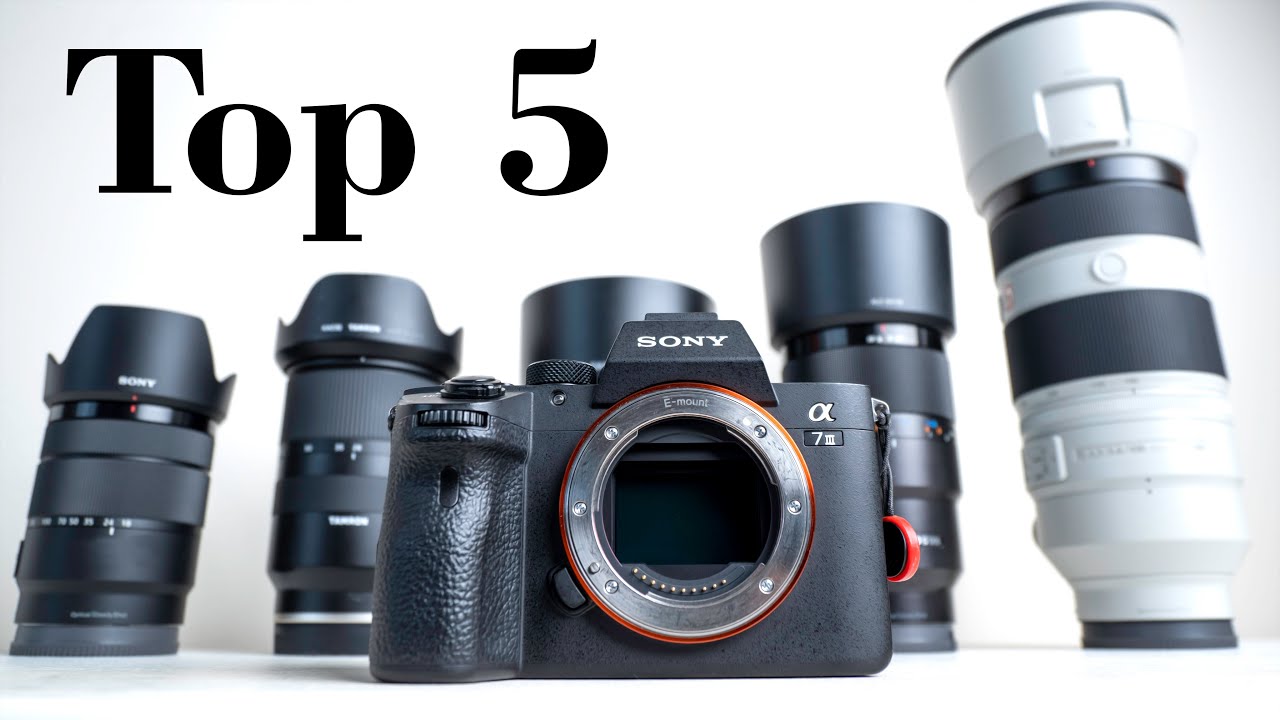 5 MUST HAVE LENSES for the SONY A7IV! 