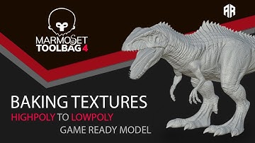 Marmoset Toolbag Easy Baking Game Ready Model