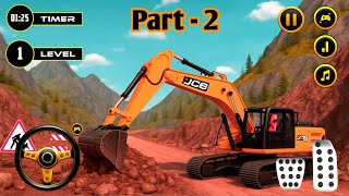 Mountain Bris JCB Game 🏔️ | Realistic Road Construction Simulator  Gameplay Part-2🚧 screenshot 1