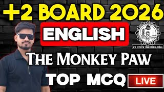 +2 2nd yr English The Monkey Paw MCQ Selection #mychseclass #chseexam #chseboardexam
