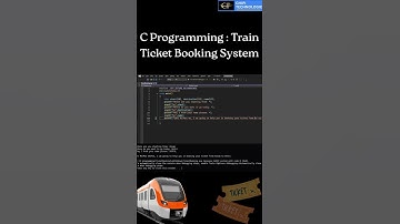 C Program to Mimic Ticket Booking System | Simple Bus Train Reservation Logic Explained