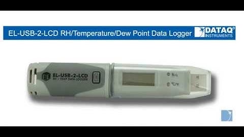 Introducing the EL-USB-2-LCD Temperature and Humidity Data Logger