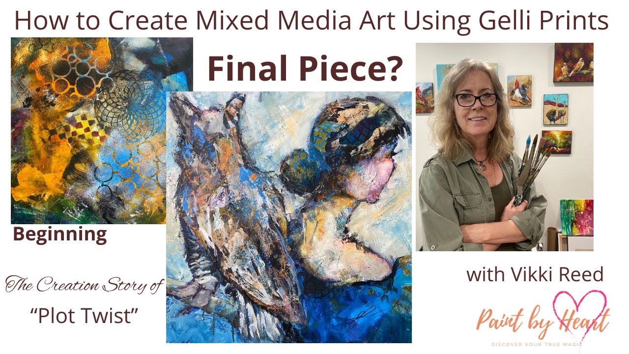 Gel Plate Printing for Mixed-Media Art: Taking Your Visual Storytelling to a New Level [Book]