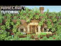 Minecraft  hobbit hole survival base tutorial how to build