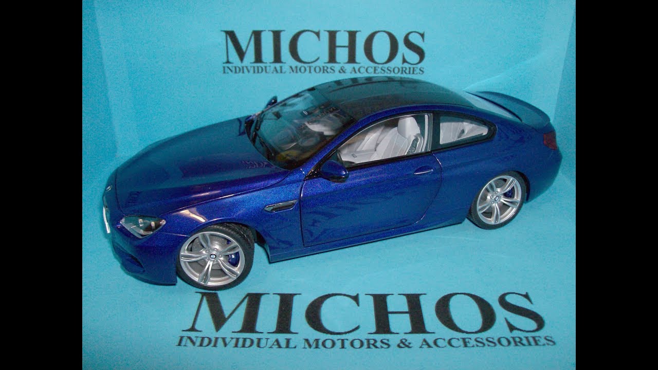BMW M6 Coupé (F13) san marino blue met. Werbemodell BMW Group