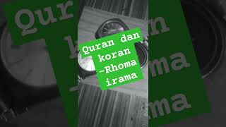 Quran dan koran - Rhoma irama #shorts