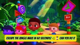Download lagu Jungle Maze Adventure in 60 Seconds! | Can You Escape the Wild? #JungleMaze #MazeForKids