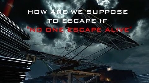 Mob of the dead: How to build the Plane "No One Escapes Alive" Achievement