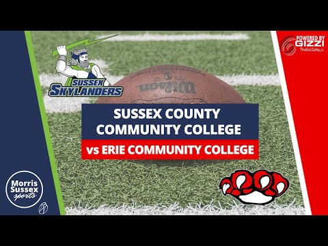 College Football: Sussex County Community College vs Erie Community Colleges