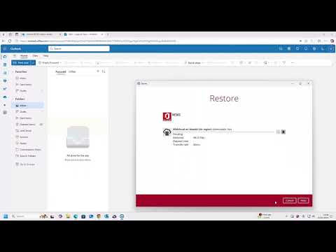 Microsoft 365 email disaster recovery in seconds : Click, Restore, Impress!