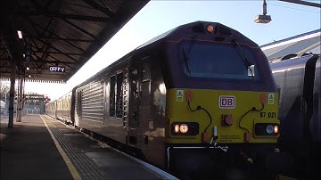 DB 67021/67024 belmond british pullman at ramsgate 15/12/20