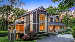$2.5M Classic Seattle Craftsman Home for sale Redmond, WA