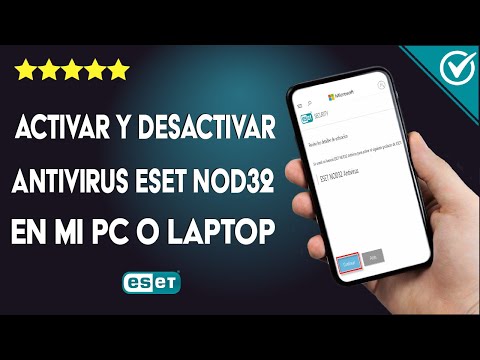 Cómo Activar, Desactivar o Actualizar el Antivirus ESET NOD32 en mi PC o Laptop