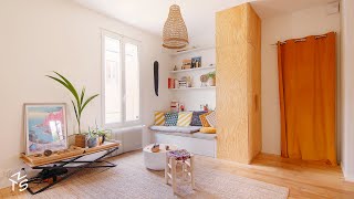 NEVER TOO SMALL: Adaptable Small Apartment for Family of Five Paris  50sqm/538sqft