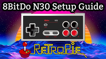 8BitDo N30 Bluetooth Gamepad Controller Setup Guide On RetroPie - RetroPie Guy Tutorial