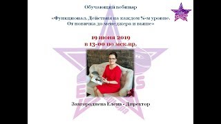 Функционал партнёров на каждом % уровне 19 июня Завгороднева Елена