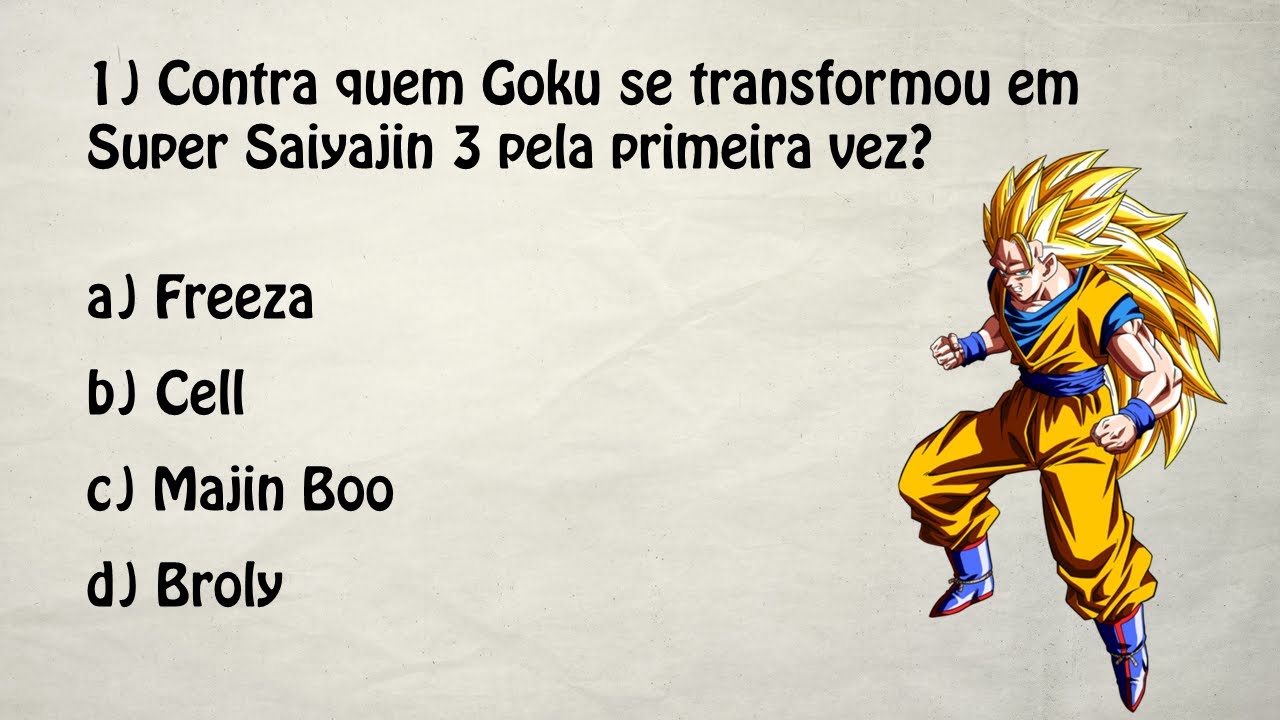 O Goku me deu um abacate. O que tinha dentro? - Gênio Quiz