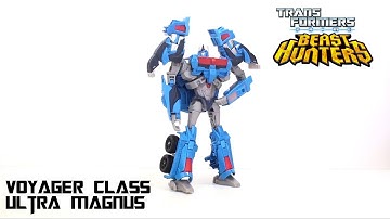 Video Review of the Transformers Prime: BEAST HUNTERS Ultra Magnus