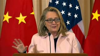 Secretary Clinton Deliver Remarks at the 100,000 Strong Foundation Launch Event