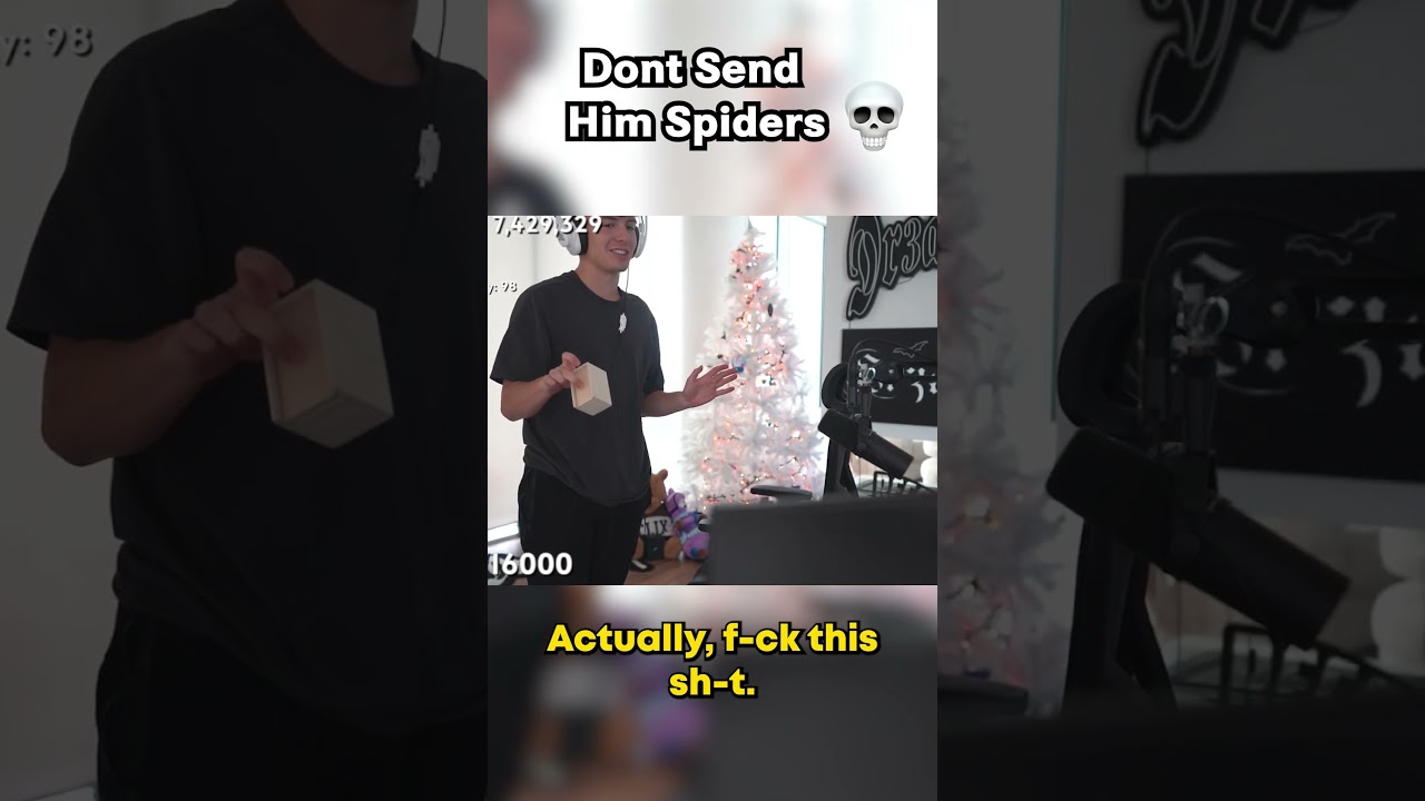 He doesn't like Spiders