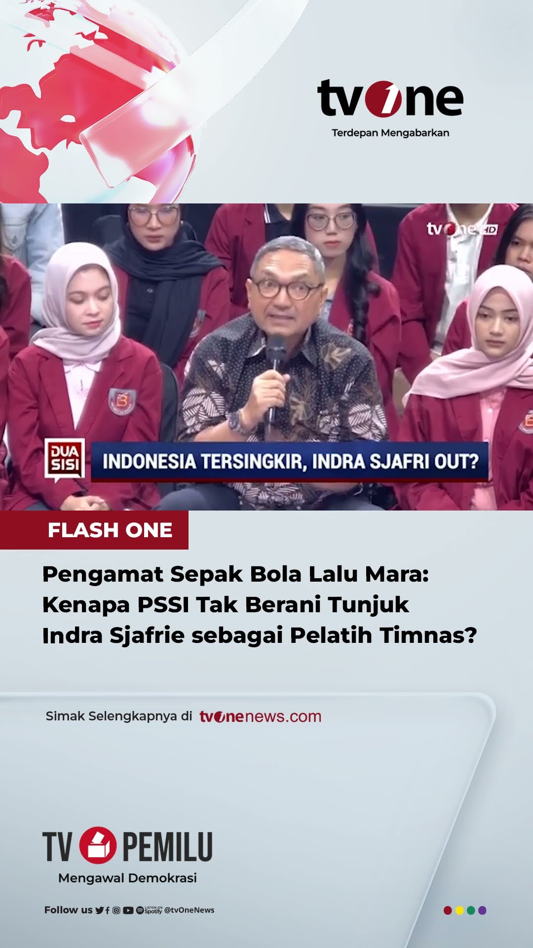 Lalu Mara: Kenapa PSSI Tak Berani Tunjuk Indra Sjafri Jadi Pelatih TImnas? #shorts
