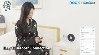 Doraemon Vintage Vinyl Record Player Bluetooth Speaker screenshot 4