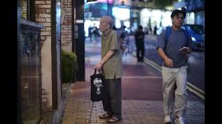 Man with cane