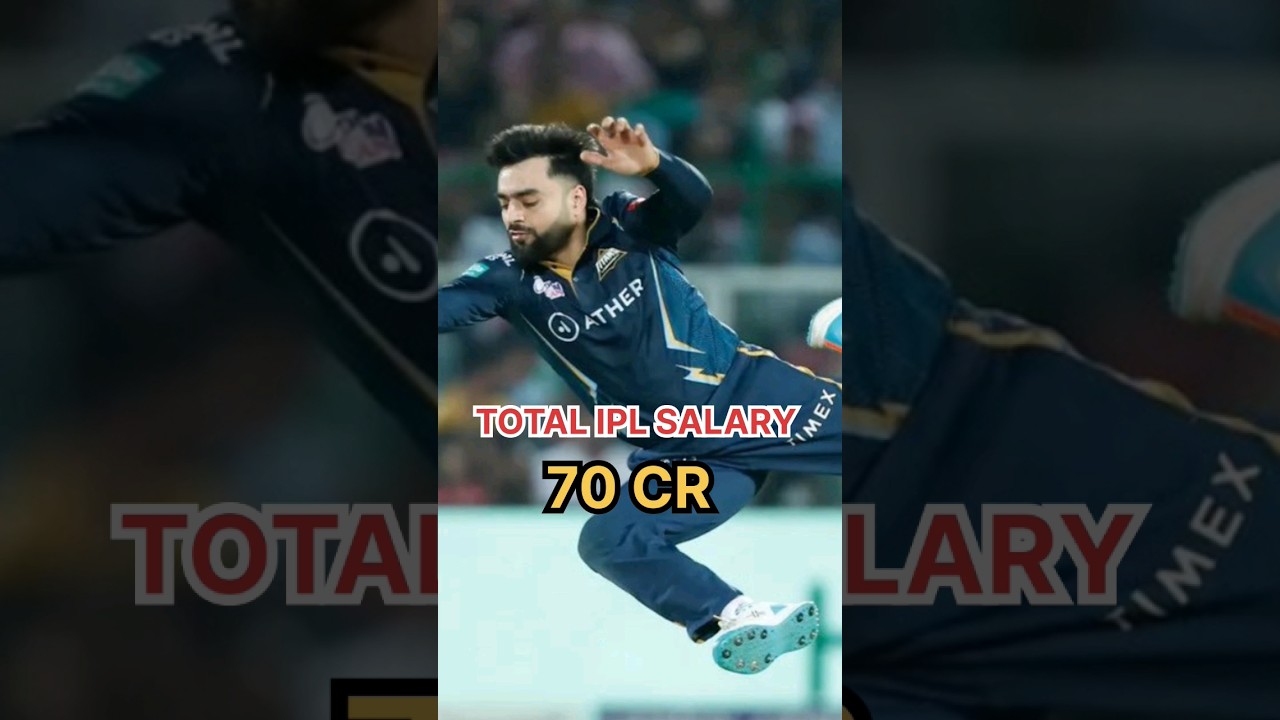 RASHID KHAN IPL SALARY 😱💸|