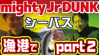 mighty Jr. DUNKでシーバス一択！