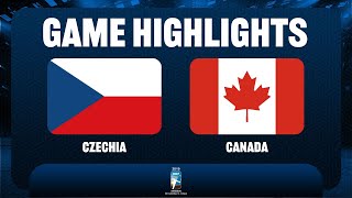 Česká republika vs. Kanada - Mistrovství světa IIHF v ledním hokeji do 18 let 2019