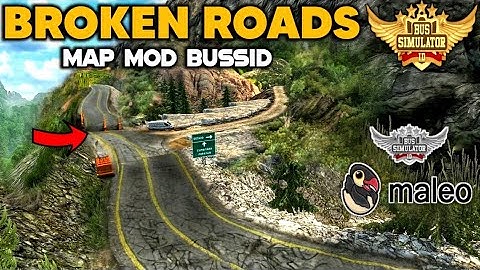 DOWNLOAD! 🔥 ETS2 Level Broken Offroads Map Mod For Bus Simulator Indonesia।Bussid Mod Map 4.3.3