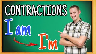 CONTRACTIONS OF THE VERB TO BE IN ENGLISH / POSITIVE AND NEGATIVE